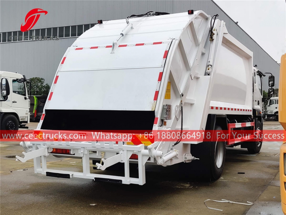 FOTON 6 wheeler garbage compression truck