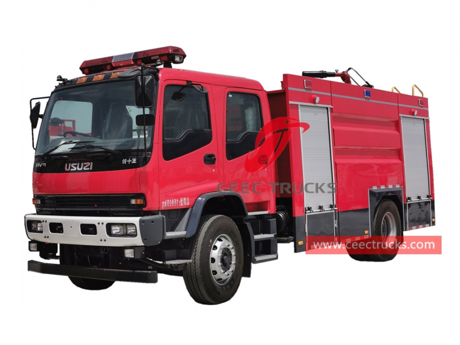 ISUZU FVR water-foam fire truck