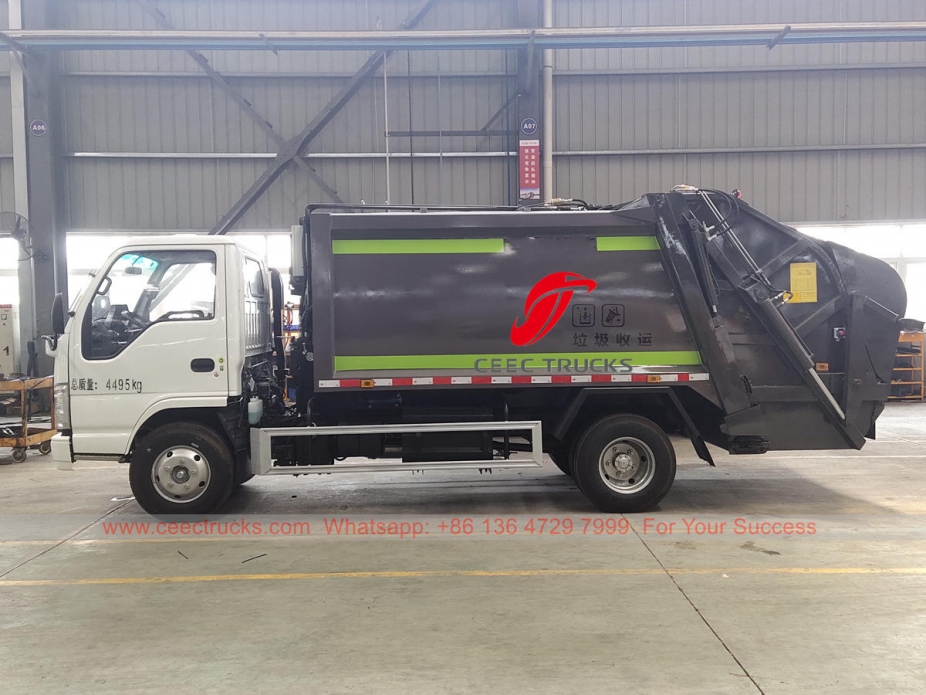 ISUZU ELF garbage compactor for sale