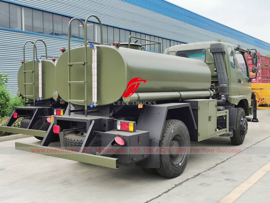 FOTON 4×4 stainless steel water tanker