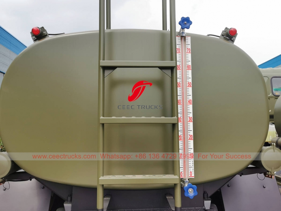 FOTON 4×4 stainless steel water tanker