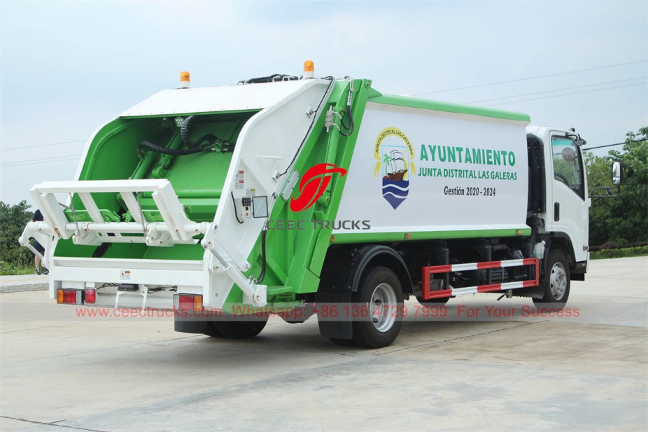 ISUZU Garbage compressor truck for sale