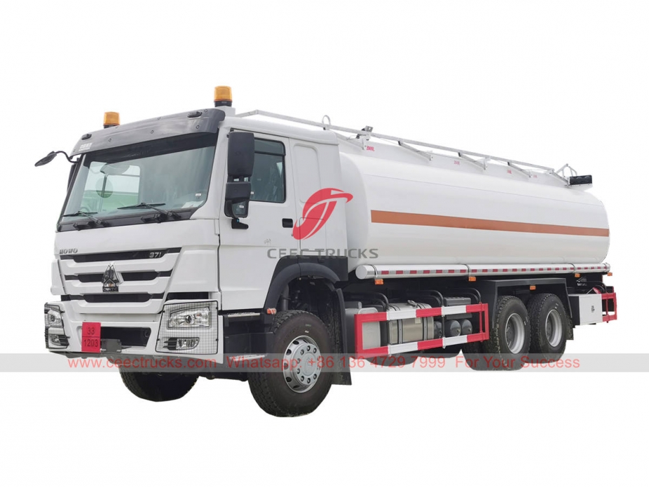 howo 6*4 drive fuel truck