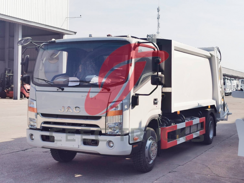 JAC refuse compression truck for sale