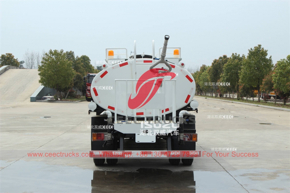 ISUZU 600P 130HP stainless steel water tanker truck