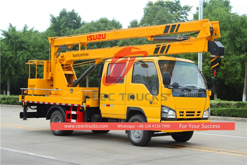 Xe tải bệ trên không ISUZU 18 mét