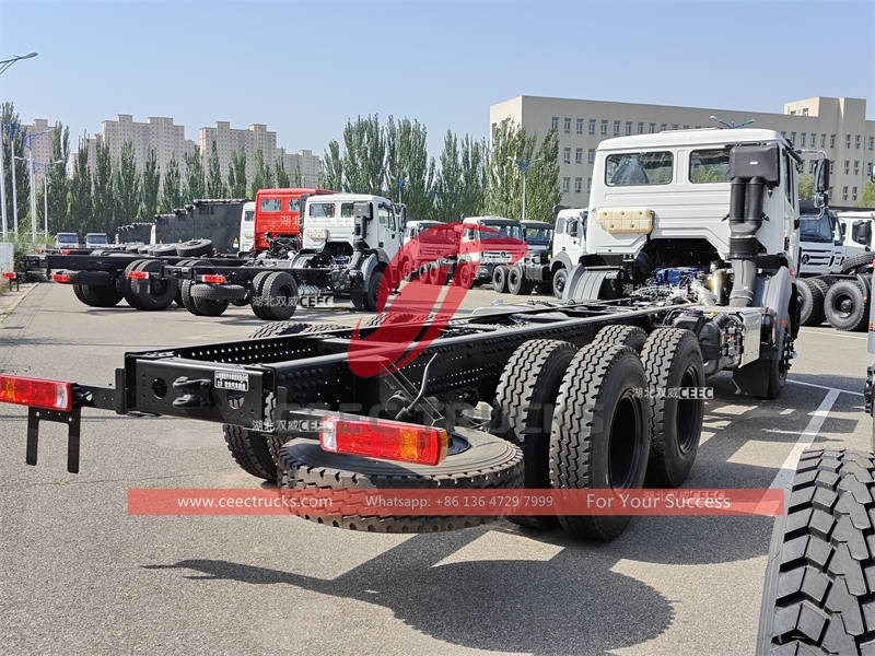 Beiben 6×4 10 wheeler chassis with NG80 cabin for sale