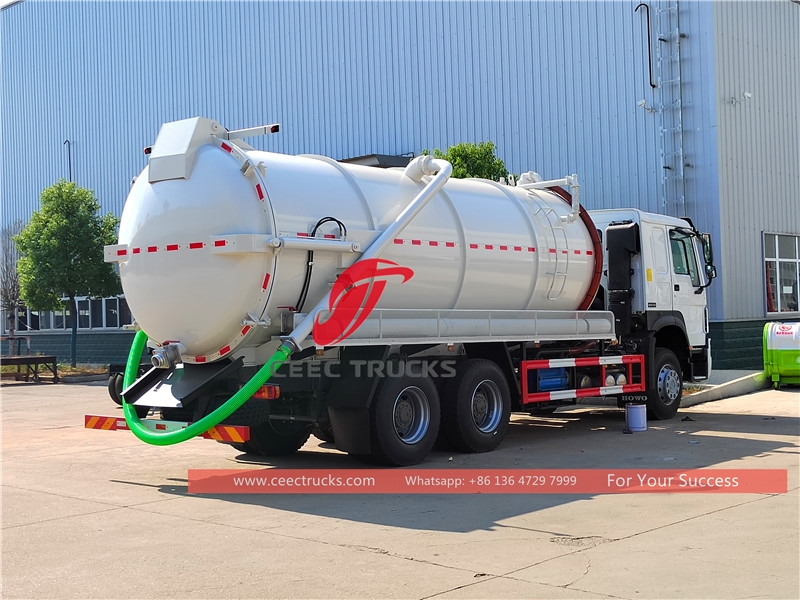 howo 20 cbm cesspit emptier supplier