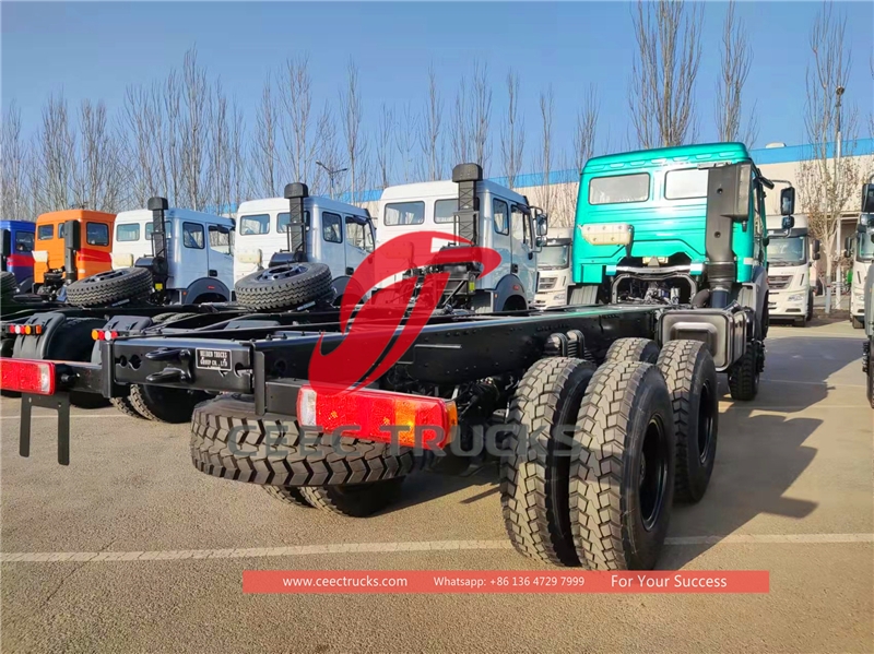 congo beiben 6*6 drive 2642 truck chassis