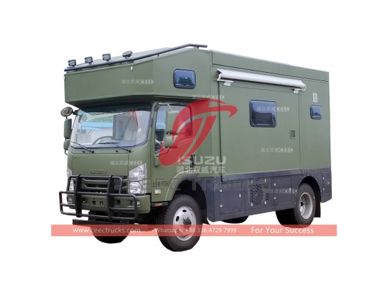 Customized ISUZU ELF 700P 4×4 motor home for sale