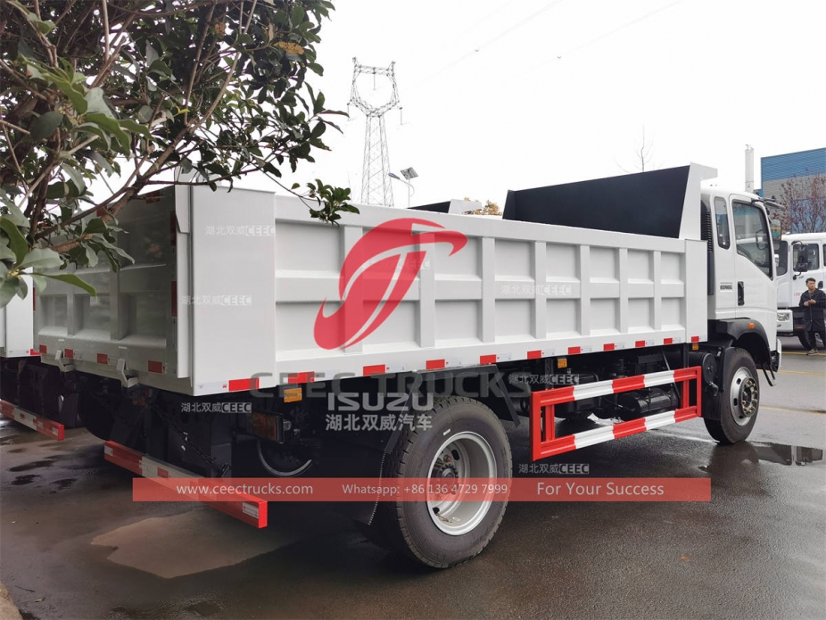 HOWO 4×2 small tipper lorry 5 tons dump truck