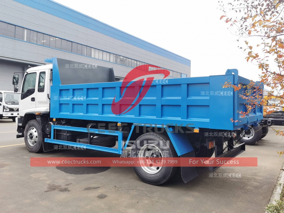 Factory supplies ISUZU FVR 240HP dump truck