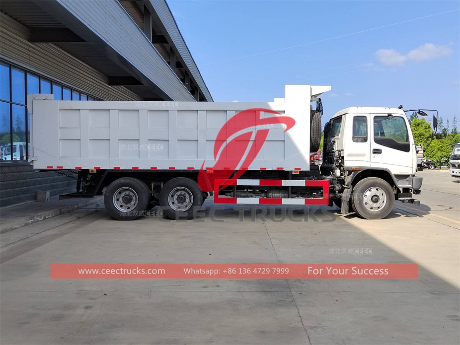 ISUZU 10 wheels tipper truck for sale