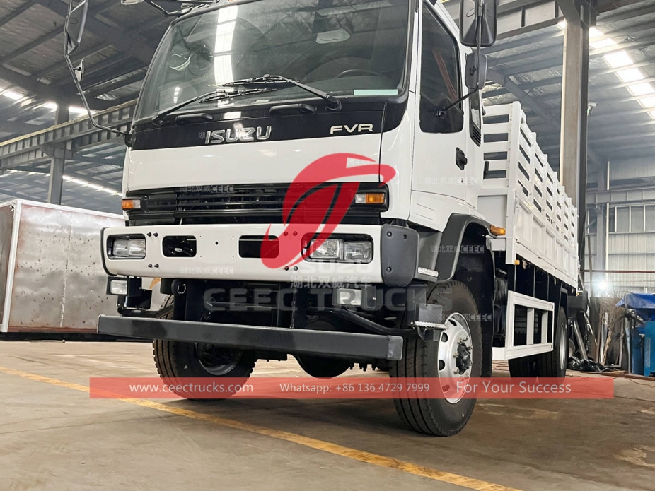 Customized ISUZU FVR all wheel drive troop carrier truck for sale