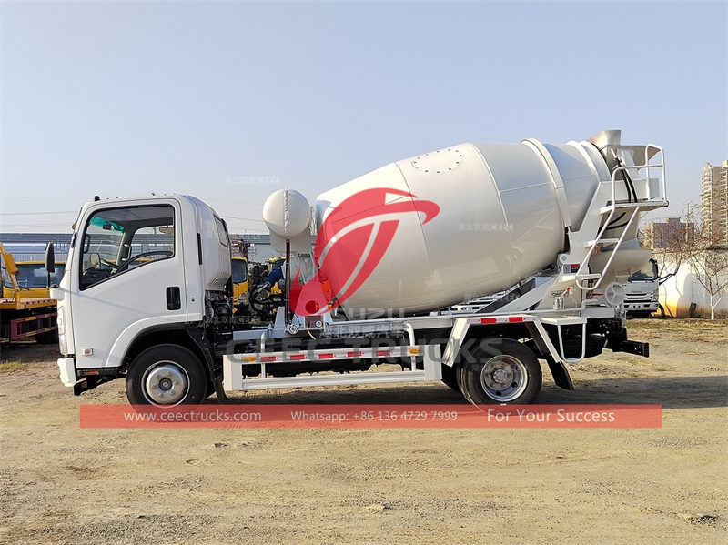 ISUZU ELF 700P small mixer truck for sale