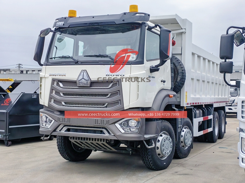 Xe tải tự đổ Sinotruk 8x4 420HP 40 tấn có bán trực tiếp tại nhà máy