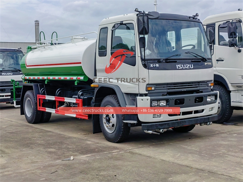 Xe bồn chở nước ISUZU FTR 12.000L về Việt Nam