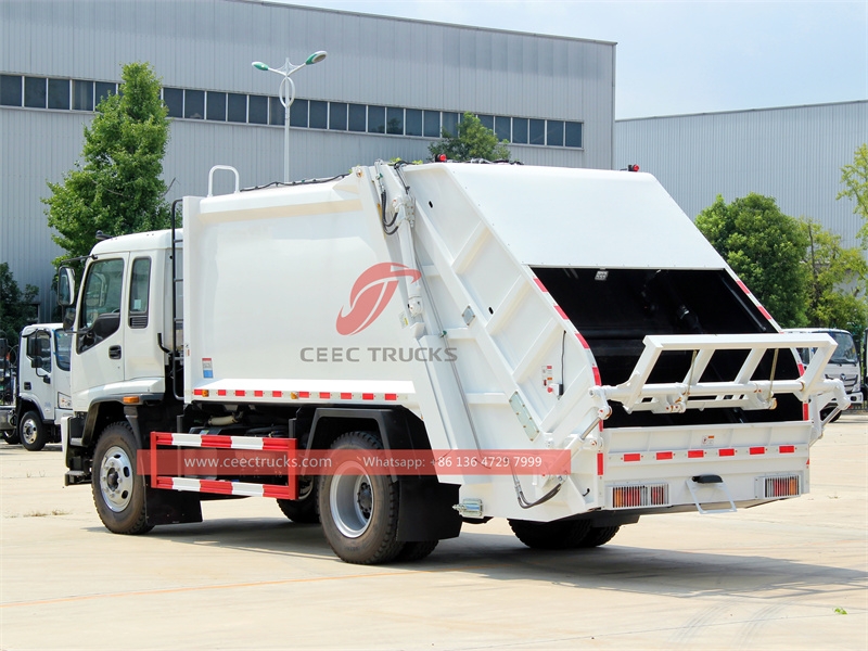 ISUZU 205hp FTR 10 CBM garbage compactor truck made in China