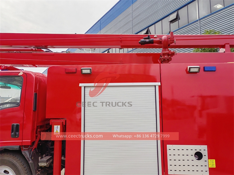 Original factory ISUZU 16m High Ladder Fire Rescue Truck