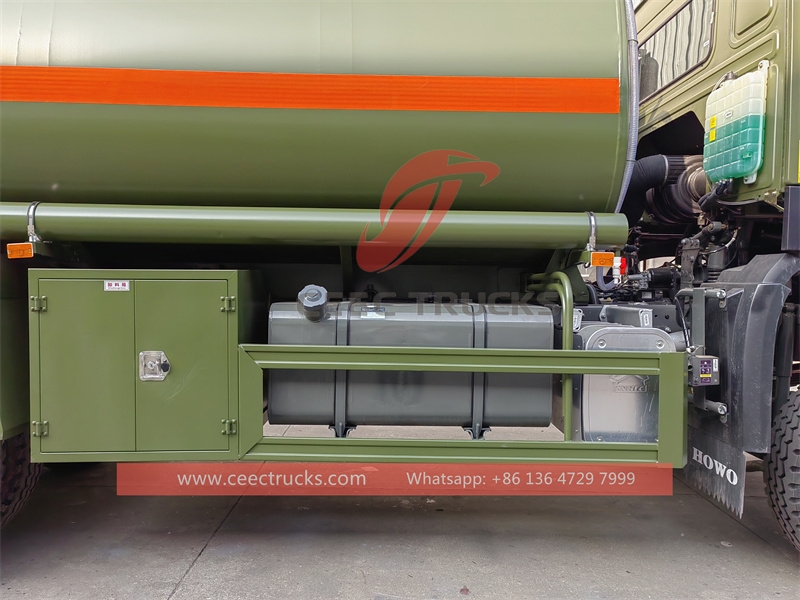 HOWO 6x6  fuel delivery tanker truck with factory direct sale