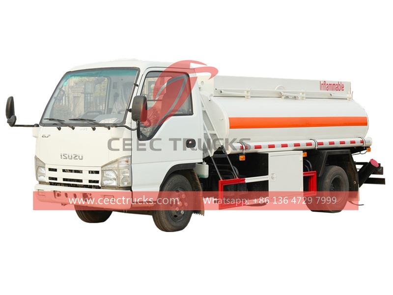 Isuzu 5000L mini diesel bowser made in China