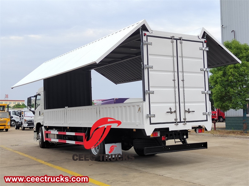 Isuzu Giga 6 wheeler Wing Van Truck