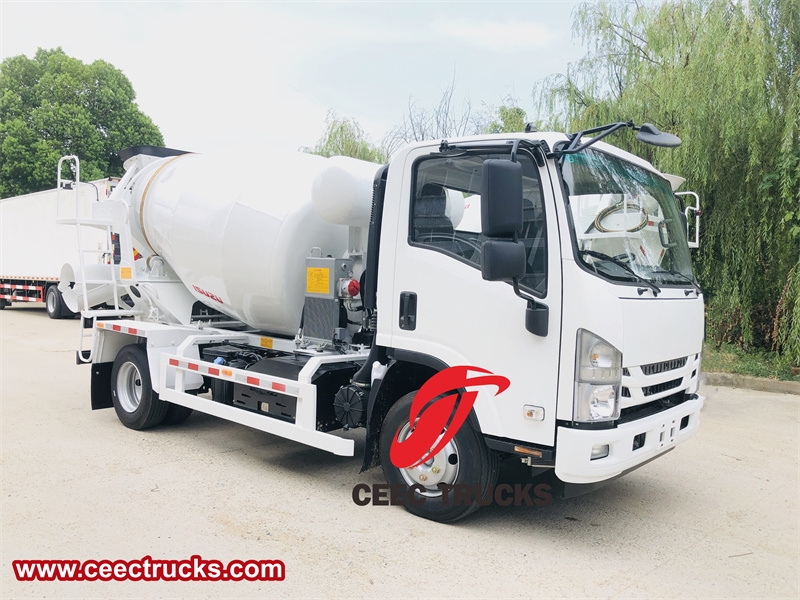 Isuzu Ready Mix Concrete Mixer Truck