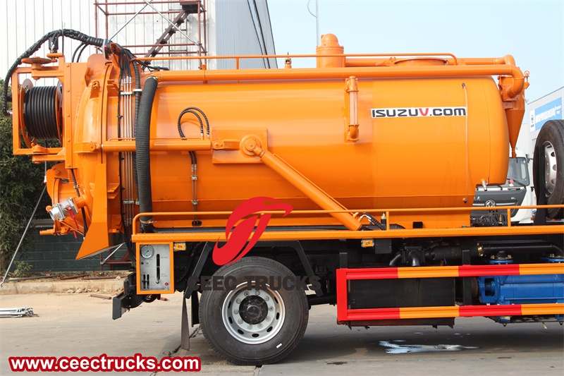 Isuzu VC61 Hydro Jetting Drain Cleaning truck