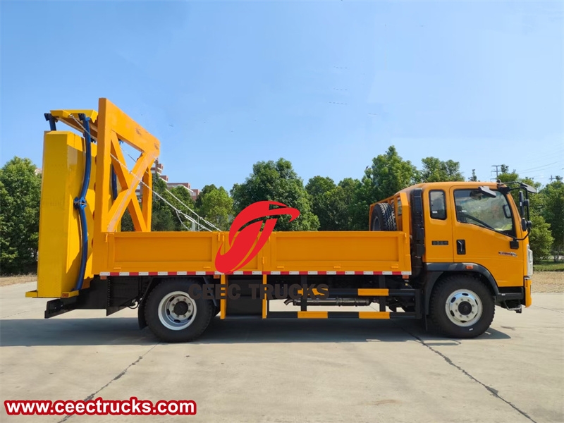 HOWO truck with anti-collision device with factory direct sale