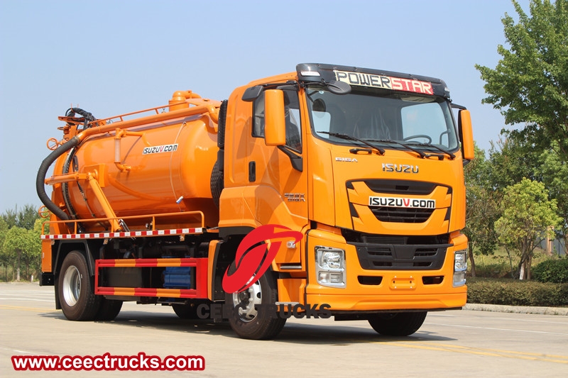 Isuzu Giga Truck Sewer Jetters