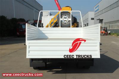 Isuzu 5 Ton articulated crane lorry truck