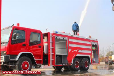 Isuzu FVZ foam pumper fire truck