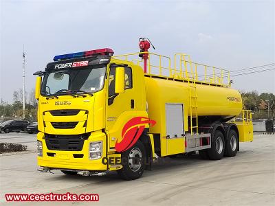 Isuzu VC61 water fire truck with 6UZ1 engine