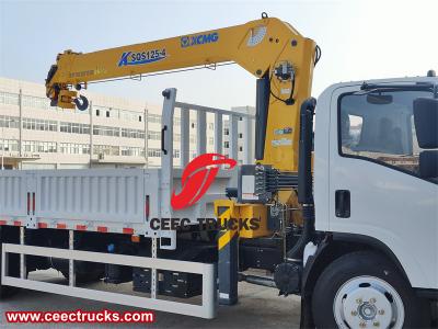 Isuzu 700P boom crane truck