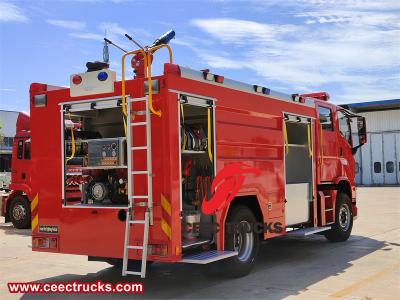 Rescue Fire Truck made by Isuzu Giga chassis