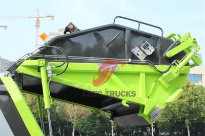 Trash compactor made by Isuzu trucks