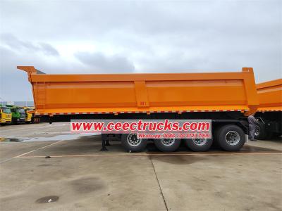 4-axle tipper trailer for sale