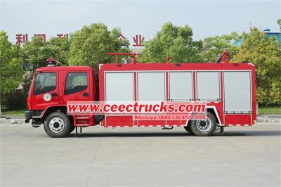 Rescue Fire Truck made by Isuzu FTR chassis