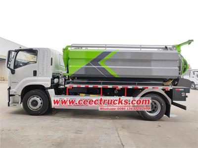 ISUZU 12000L combination sewer truck for sale