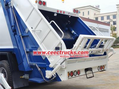 Isuzu 20 cbm rear loader compressed garbage truck