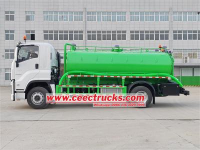 ISUZU FVR septic tank pump truck for sale