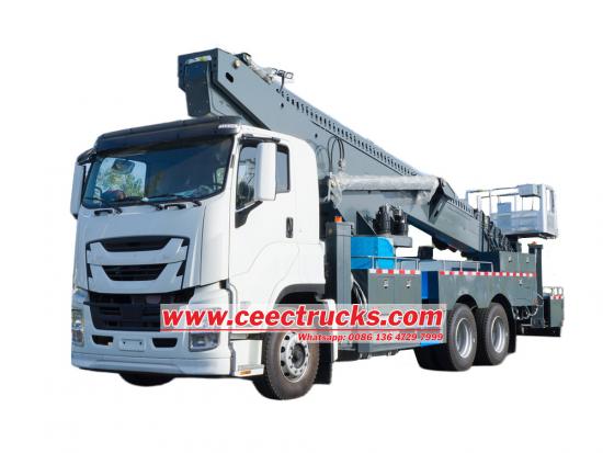 Isuzu 56 meter manlift hydraulic platform truck