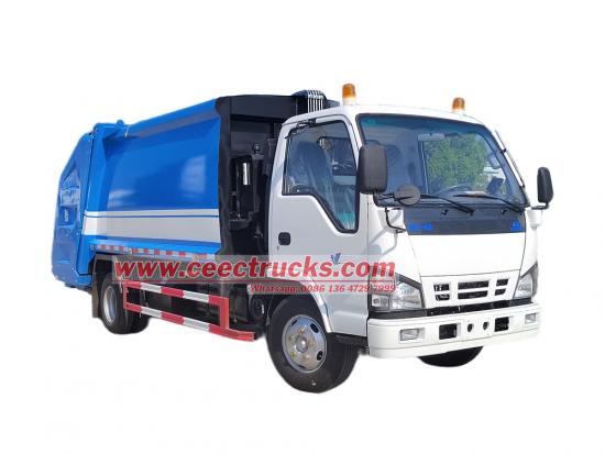 Isuzu NKR rear loader compactor truck