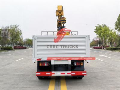 Isuzu NPR 190hp boom crane truck