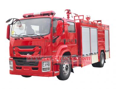 Isuzu new GIGA 4X dry chemical powder fire apparatus