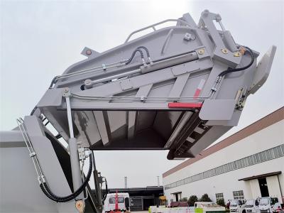 Isuzu ELF all-drive garbage rear loader