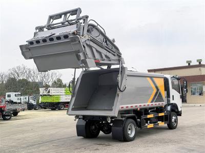 Isuzu ELF all-drive garbage rear loader