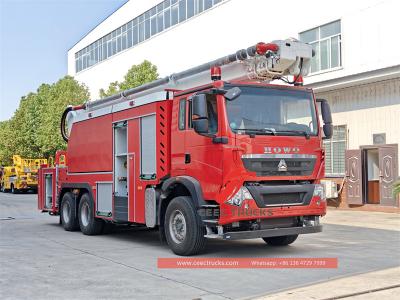 Rescue Fire Truck made by Howo 6x4 chassis