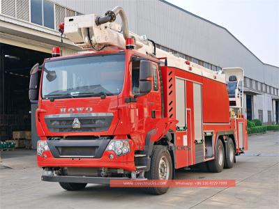 Rescue Fire Truck made by Howo 6x4 chassis