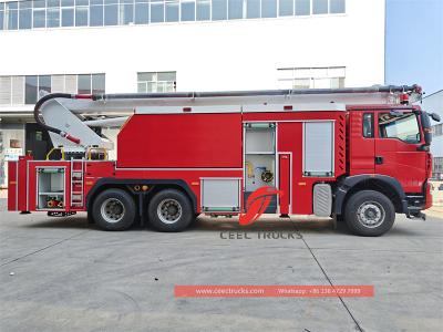 Rescue Fire Truck made by Howo 6x4 chassis